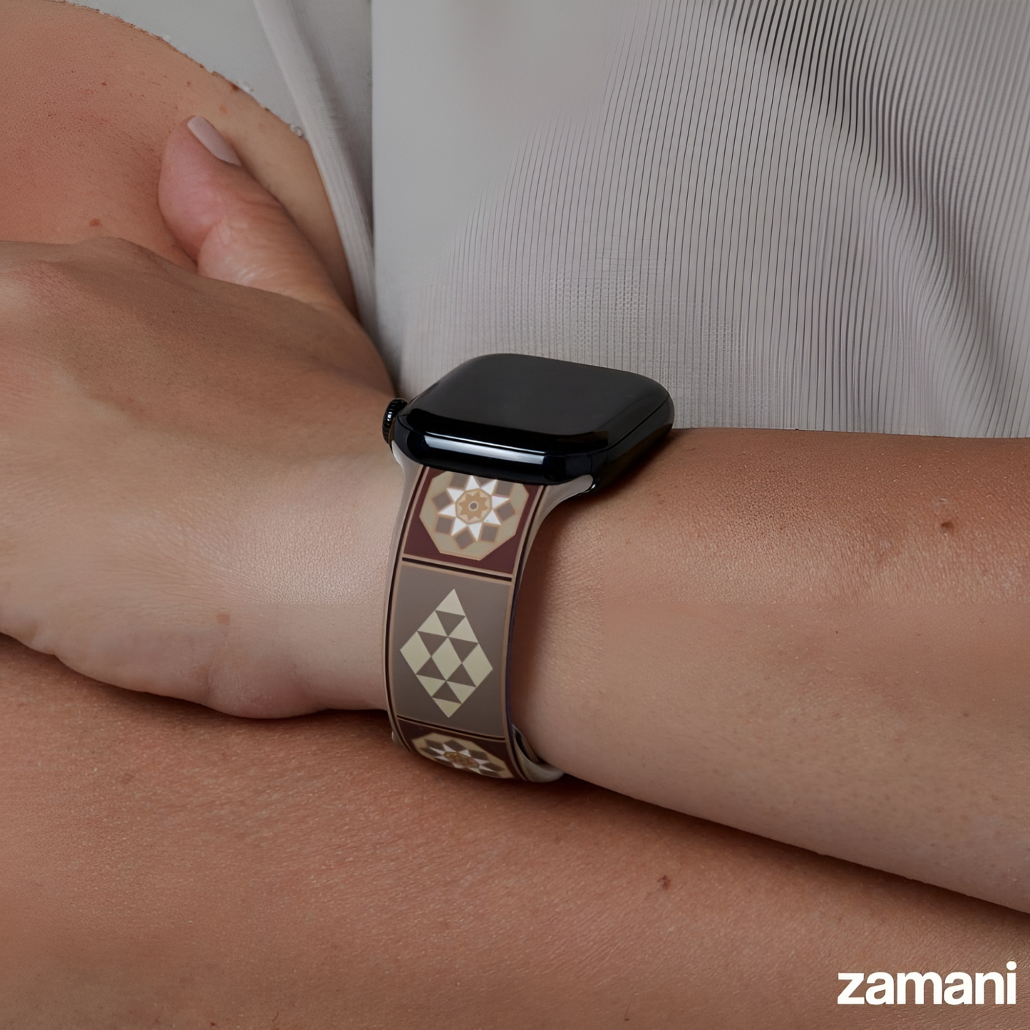 Wood Mosaic- Straps for Watch