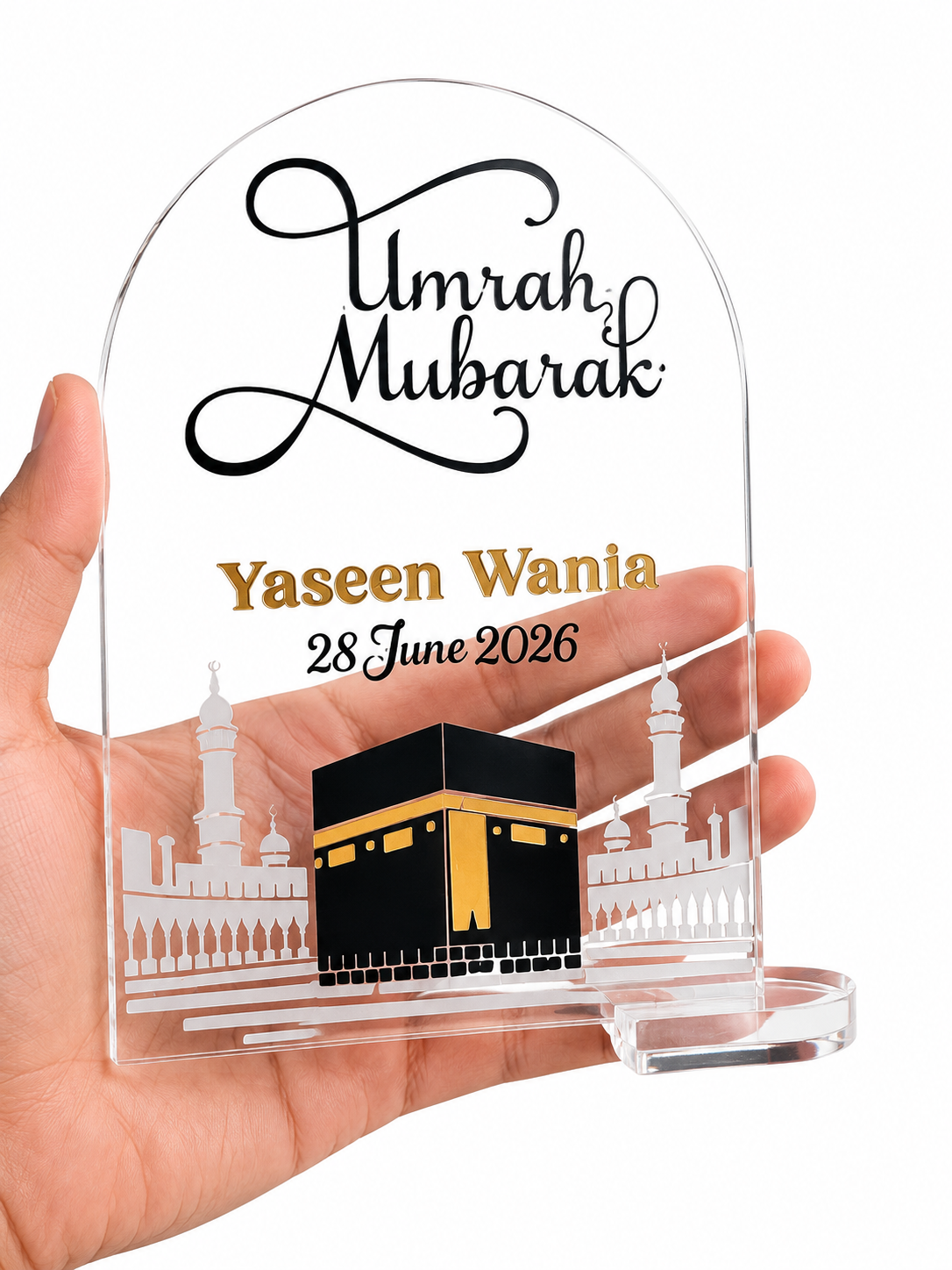Acrylic Plaque - Umrah Mubarak