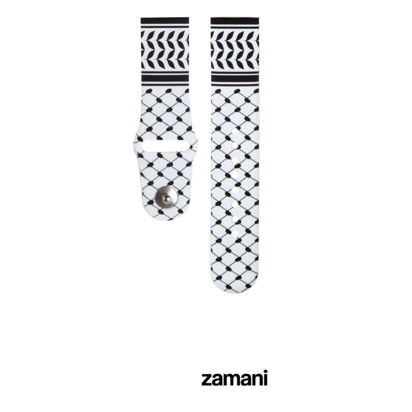 Keffiyah White- Straps for Watch